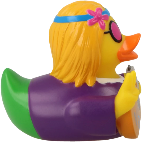 Lilalu-Bath Toy-Hippie Female Duck - www.toybox.ae