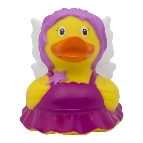 Lilalu-Bath Toy-Fairy Duck-Pink/Purple - www.toybox.ae
