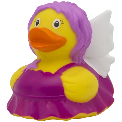 Lilalu-Bath Toy-Fairy Duck-Pink/Purple - www.toybox.ae