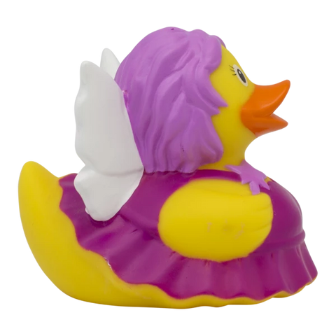 Lilalu-Bath Toy-Fairy Duck-Pink/Purple - www.toybox.ae