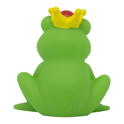 Lilalu-Bath Toy-Frog with greeting heart-Green/red - www.toybox.ae