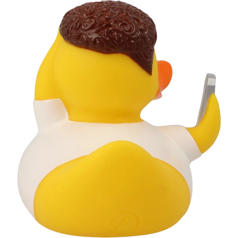 Lilalu-Bath Toy-Selfie Duck- White - www.toybox.ae