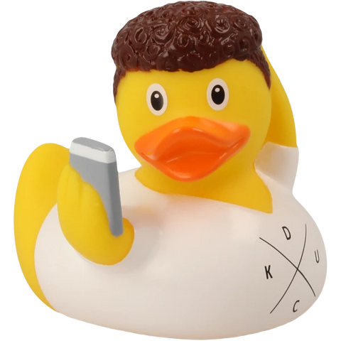 Lilalu-Bath Toy-Selfie Duck- White - www.toybox.ae