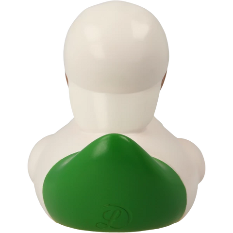 Lilalu-Bath Toy-Tennis Player Duck - White - www.toybox.ae