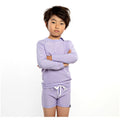 Lavender Ribbed Swimshort - Size M - www.toybox.ae