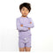Lavender Ribbed Tee - Long Sleeve - Size XL - www.toybox.ae