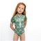 Let it Leaf Swimsuit - Short Sleeve - Size L - www.toybox.ae
