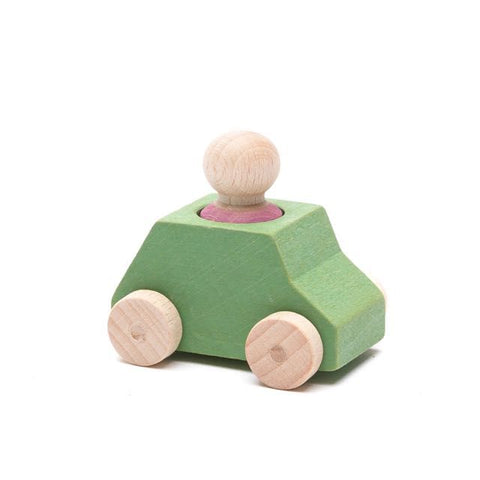 Lubulona | Green Wooden Car | Age 3+ | TOYBOX