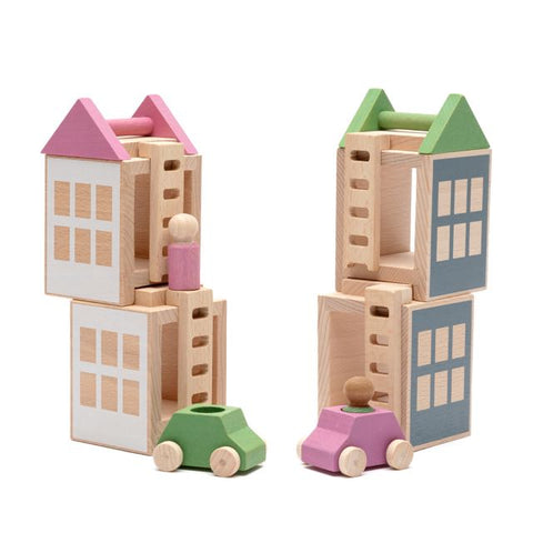 Lubulona | Lubu Town Spring City Maxi | Construction Toys 