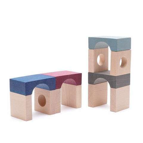 Lubulona | Wooden Tunnel Blocks - Tetuan Medium | TOYBOX