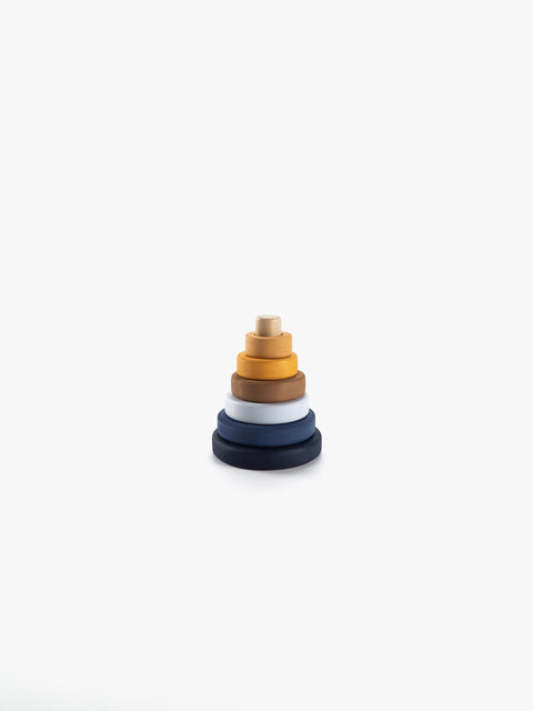 SABO Concept - Wooden Toy Ring Stacker Mini (Desert Night)