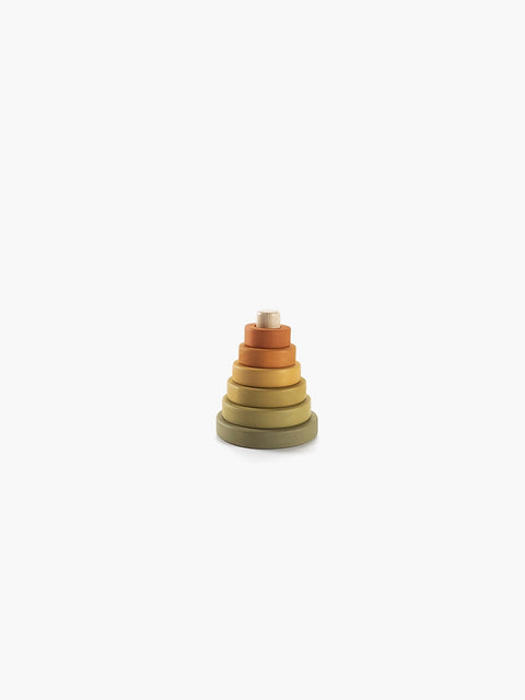 SABO Concept - Wooden Toy Ring Stacker Mini (Flower Meadow)