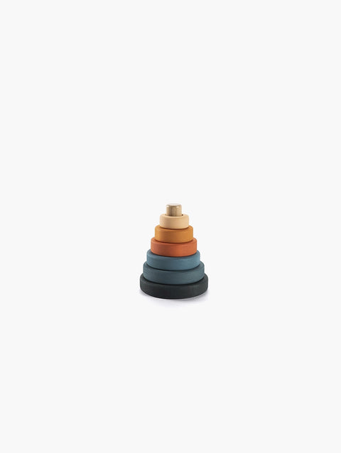 SABO Concept - Wooden Toy Ring Stacker Mini (Tropics)