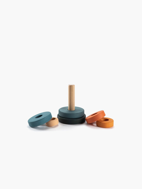 SABO Concept - Wooden Toy Ring Stacker Mini (Tropics)