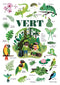 Mini Sticker Poster - Learning Colours - (Green) - www.toybox.ae