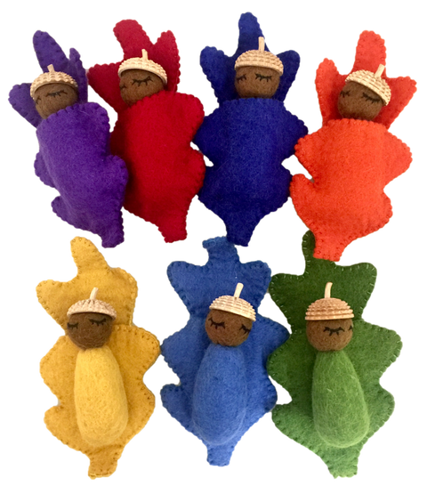 Acorn Rainbow Babies/7pc - www.toybox.ae