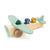 Wooden animal airplane - www.toybox.ae