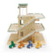 Wooden car park with accessories - www.toybox.ae