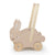 Wooden push along cart - Mrs. Rabbit (NOT a walker) - www.toybox.ae