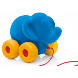 Aniwheelies Elephant Blue - Large - www.toybox.ae