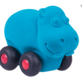 Aniwheelies Hippo Light Blue - Small - www.toybox.ae