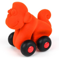 Aniwheelies Monkey Orange -Small - www.toybox.ae