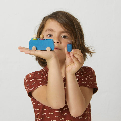 Blue bus - www.toybox.ae