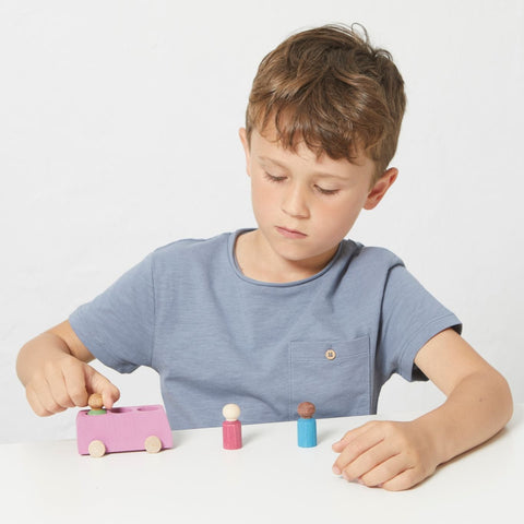 Pink bus - www.toybox.ae