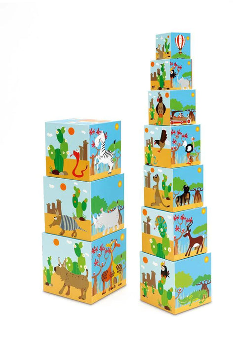 ANIMALS OF THE WORLD 10 PCS