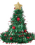 CHRISTMAS HAT CHRISTMAS TREE WITH TREE DECORATIONS & STAR - www.toybox.ae