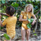 Spread Sunshine Swimsuit - Short Sleeve - Size S - www.toybox.ae