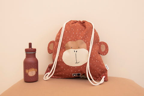 Drawstring Bag - Mr. Monkey - www.toybox.ae