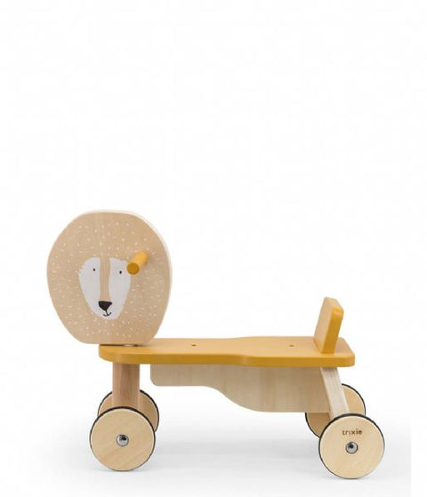 Wooden bicycle 4 wheels - Mr. Lion - www.toybox.ae