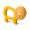 Natural rubber grasping toy - Mr. Lion - www.toybox.ae
