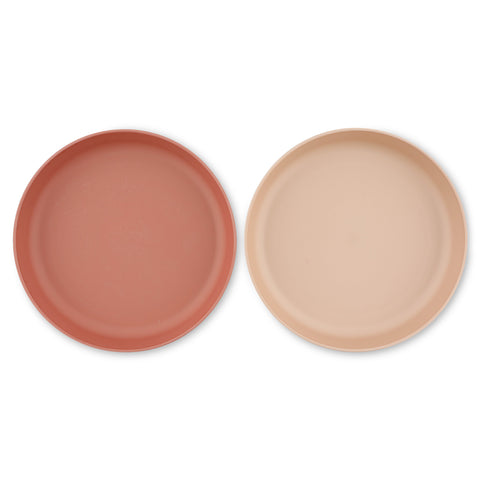 PLA plate 2-pack - Rose - www.toybox.ae