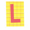 Alphabet Wall Sticker - Capital L - www.toybox.ae