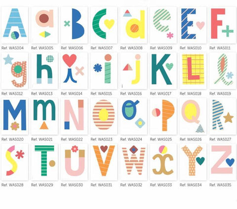 Alphabet Wall Sticker - U - www.toybox.ae