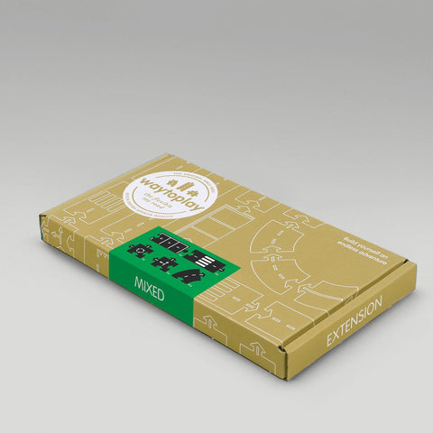 Waytoplay | Mixed Extension Set 8 Road Parts | TOYBOX