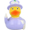 Lilalu-Bath Toy-The Queen Duck - Grey/White - www.toybox.ae