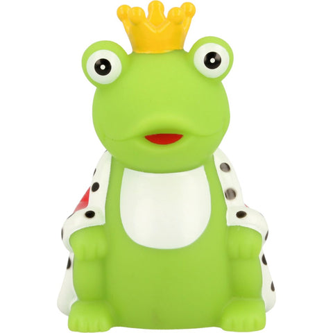 Lilalu-Bath Toy-Frog King with Cape - Green - www.toybox.ae