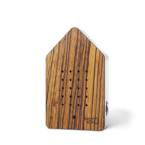 Zwitscher Box - Birdybox - Wood Zebrano