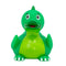 Lilalu-Bath Toy-Dino Duck -Green - www.toybox.ae