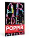 Poppik Sticker Poster - Alphabet - www.toybox.ae