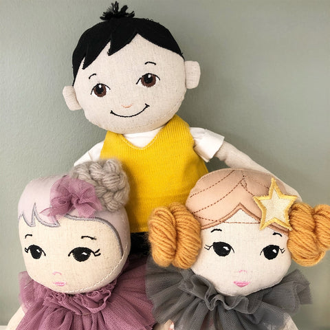 FABRIC DOLL - PIERRE - www.toybox.ae