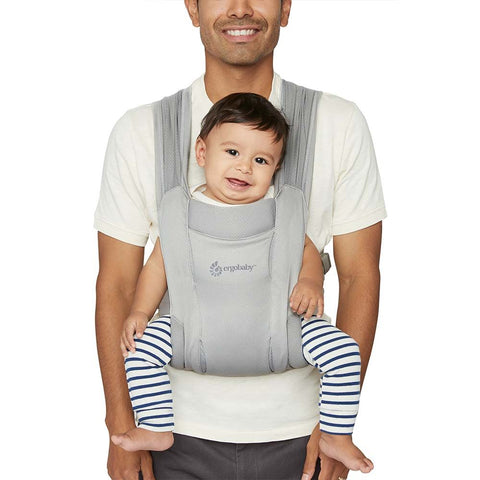 Ergobaby Embrace Soft Air Mesh Soft Grey