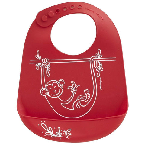 Modern Twist Bib Monkey Business - www.toybox.ae