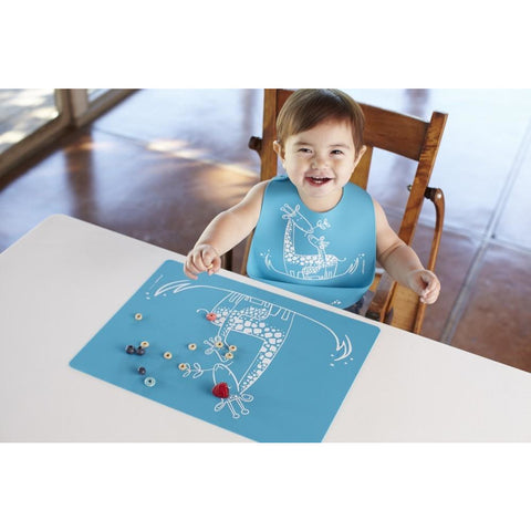 Modern Twist Bib Giraffe Giggles - www.toybox.ae