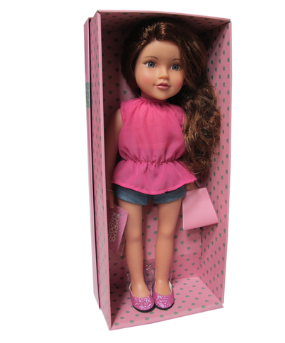 Barbie top bella doll