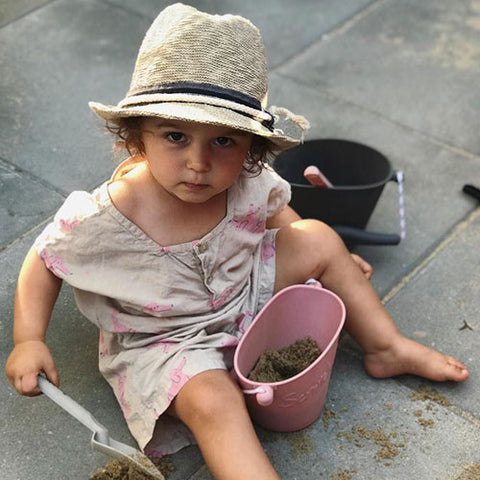 Scrunch Bucket - Duck Egg Blue - www.toybox.ae