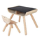 Table And Chair - Black - www.toybox.ae